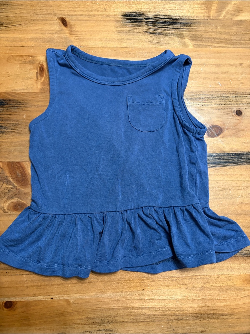 Little Sleepies peplum tank - 18-24 months